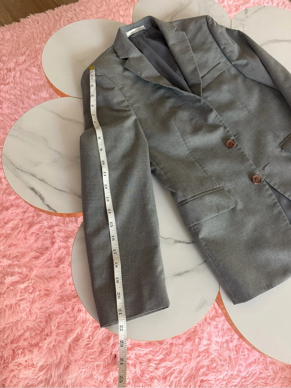 Ralph Lauren Gray Two-Button blazer